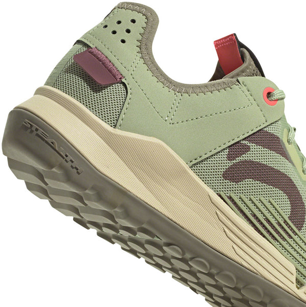 Five Ten Trailcross LT Flat Shoes - Women's Magic Lime/Quiet Crimson/Orbit Green 8.5