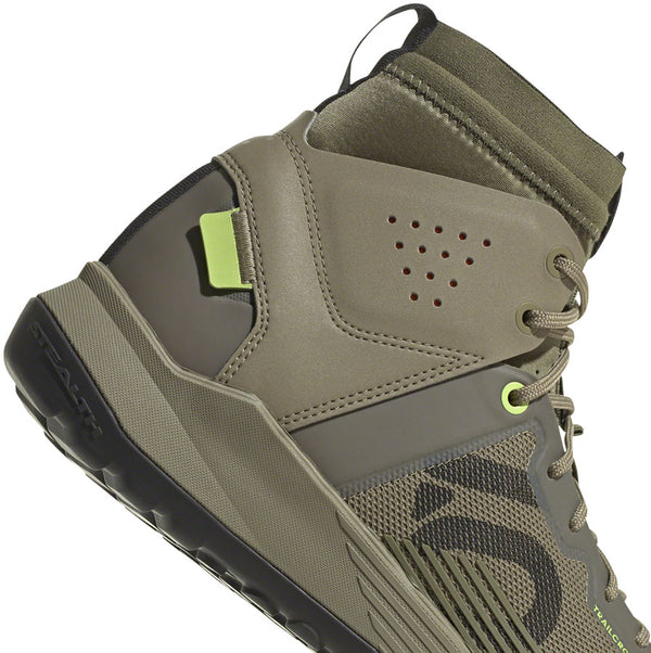 Five Ten Trailcross Mid Pro Flat Shoes - Mens Orbit Green/Core BLK/Pulse Lime 11.5