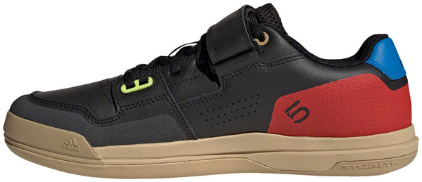 Five Ten Hellcat Mountain Clipless Shoes - Men's Core BLK/Core BLK/Red 13