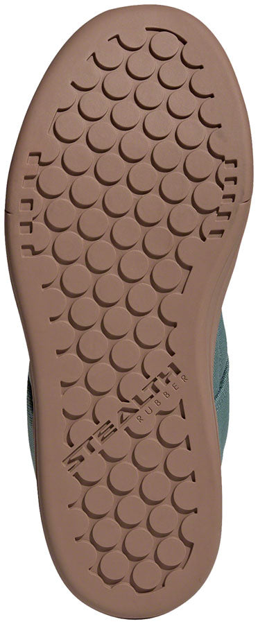 Five Ten Freerider Canvas Flat Shoes - Women's Hazy Emerald/Core BLK/Acid Mint 10.5