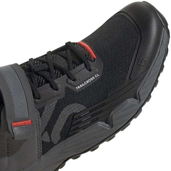 Five Ten Trailcross Mountain Clipless Shoes - Women's Core BLK/Gray Three/Red 5.5