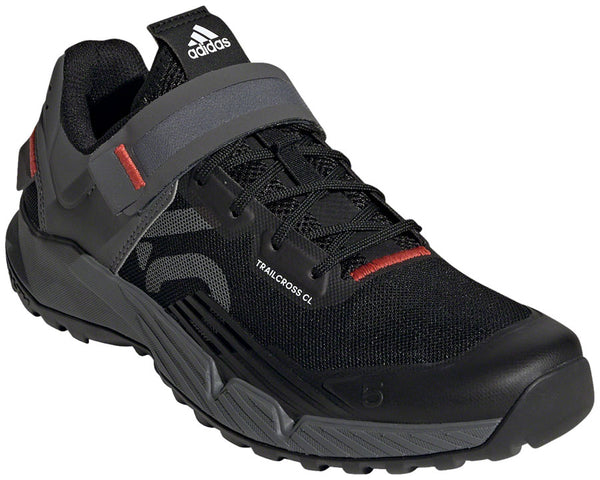 Five Ten Trailcross Mountain Clipless Shoes - Womens Core BLK/Gray Three/Red 8.5