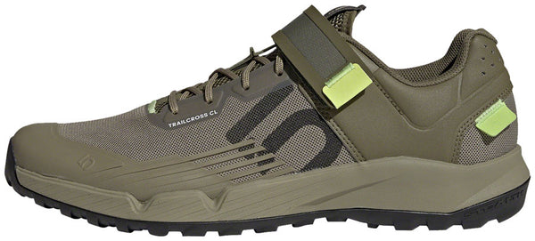 Five Ten Trailcross Mountain Clipless Shoes - Men's Orbit Green/Carbon/Pulse Lime 8.5