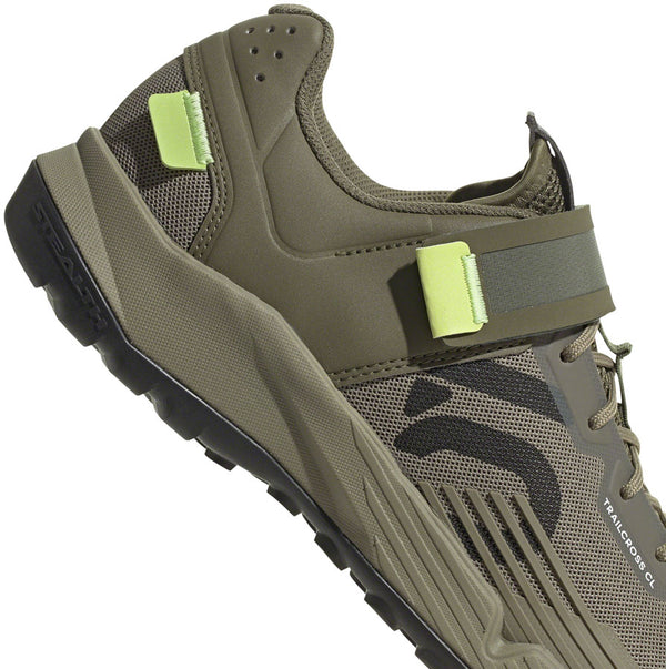 Five Ten Trailcross Mountain Clipless Shoes - Mens Orbit Green/Carbon/Pulse Lime 6