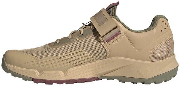 Five Ten Trailcross Mountain Clipless Shoes - Men's Beige Tone/Blue Rush/Orbit Green 12