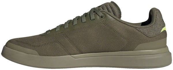 Five Ten Sleuth DLX Canvas Flat Shoes - Men's Focus Olive/Core BLK/Pulse Lime 7.5