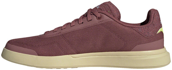 Five Ten Sleuth DLX Canvas Flat Shoes - Women's Quiet Crimson/FTWR White/Sandy Beige 8