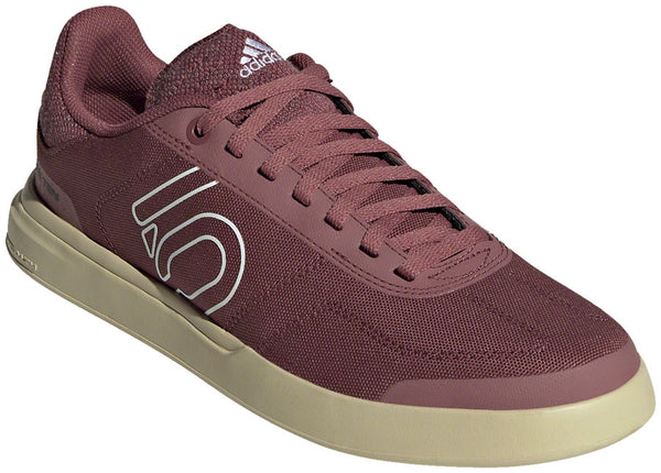 Five Ten Sleuth DLX Canvas Flat Shoes - Women's Quiet Crimson/FTWR White/Sandy Beige 9