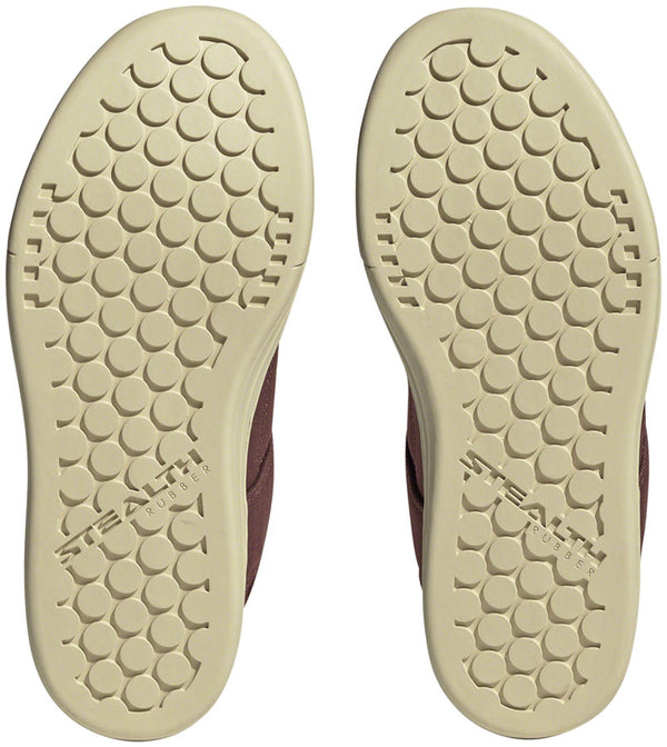 Five Ten Freerider Canvas Flat Shoes - Women's Quiet Crimson/Core Pulse Lime 8.5