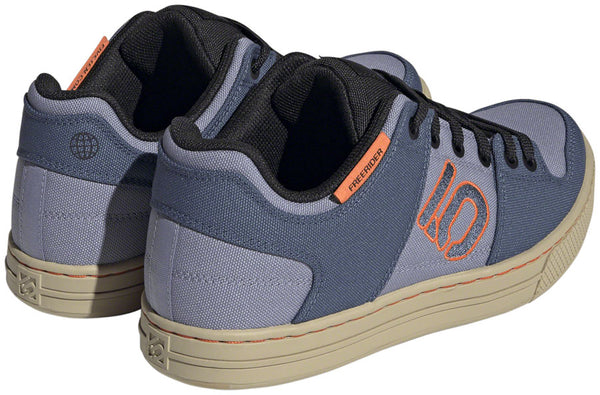 Five Ten Freerider Canvas Flat Shoes - Women's Silver Violet/Wonder Steel/Core BLK 9.5