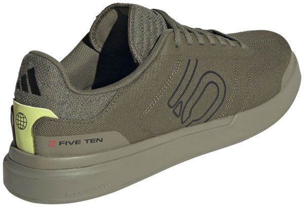 Five Ten Sleuth Deluxe Canvas Flat Shoes - Men's Focus Olive/Core BLK/Orbit Green 10.5