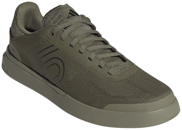 Five Ten Sleuth Deluxe Canvas Flat Shoes - Men's Focus Olive/Core BLK/Orbit Green 10.5