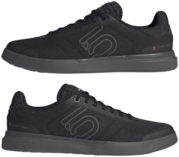 Five Ten Sleuth Deluxe Canvas Flat Shoes - Men's Core BLK/Gray Five/Ftwr White 8.5