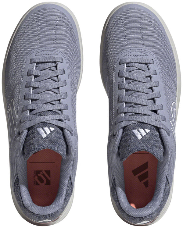 Five Ten Sleuth Deluxe Canvas Flat Shoes - Women's Silver Violet/Ftwr White/Coral 9.5