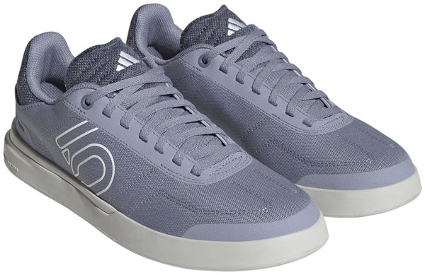 Five Ten Sleuth Deluxe Canvas Flat Shoes - Women's Silver Violet/Ftwr White/Coral 10