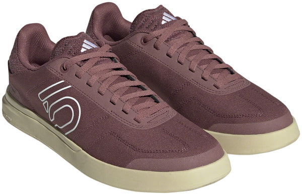 Five Ten Sleuth Deluxe Canvas Flat Shoes - Women's Quiet Crimson/Ftwr White/Core BLK 9