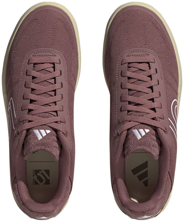 Five Ten Sleuth Deluxe Canvas Flat Shoes - Women's Quiet Crimson/Ftwr White/Core BLK 9.5