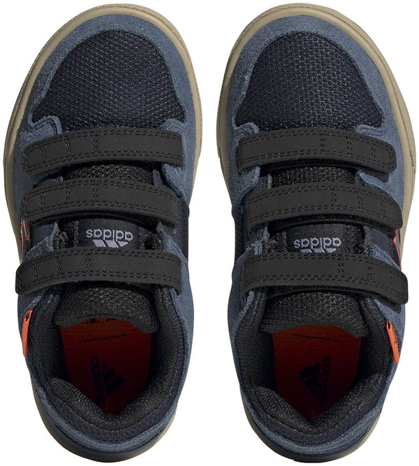 Five Ten Freerider VCS Flat Shoes - Kids Legend Ink/Wonder Steel/Impact Orange 5.5