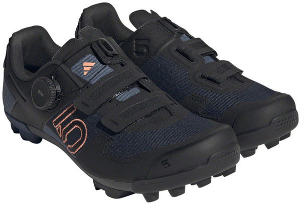 Five Ten Kestrel BOA Mountain Clipless Shoes - Womens Legend Ink/Core BLK/Coral Fusion 7