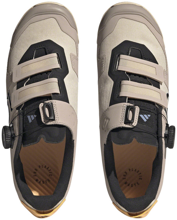 Five Ten Kestrel BOA Mountain Clipless Shoes - Womens Sand Strata/Silver Violet/Acid Orange 8.5