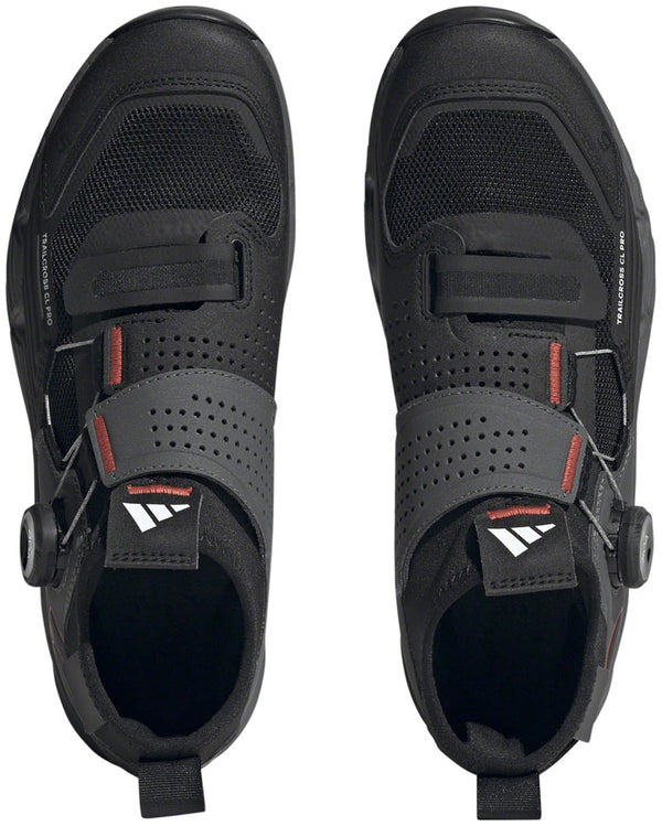 Five Ten Trailcross Pro Mountain Clipless Shoes - Womens Gray Five/Core BLK/Red 7