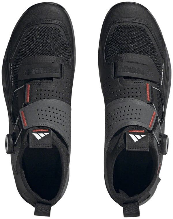 Five Ten Trailcross Pro Mountain Clipless Shoes - Men's Gray Five/Core BLK/Red 8