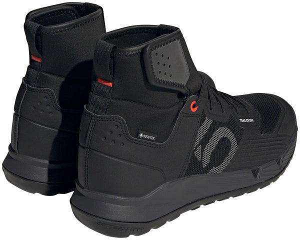 Five Ten Trailcross GTX Flat Shoes - Mens Core Black/Gray Three/Solar Red 8