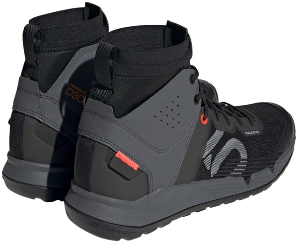 Five Ten Trailcross Mid Pro Flat Shoes - Men's Core BLK/Gray Two/Solar Red 11.5