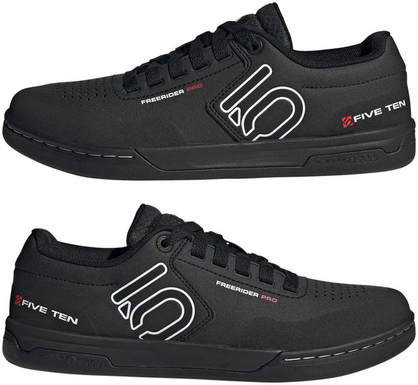 Five Ten Freerider Pro Flat Shoes - Men's Core BLK/Ftwr White/Ftwr White 10.5