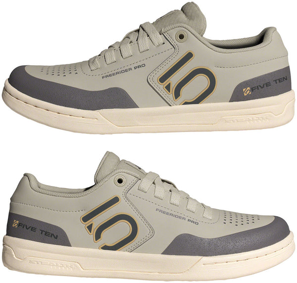 Five Ten Freerider Pro Flat Shoes - Men's Putty Gray/Carbon/Charcoal 8