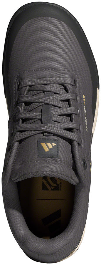 Five Ten Freerider Pro Canvas Flat Shoes - Men's Charcoal/Carbon/Oat 10.5