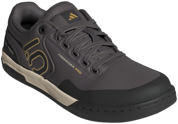 Five Ten Freerider Pro Canvas Flat Shoes - Men's Charcoal/Carbon/Oat 10.5