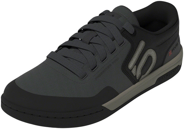 Five Ten Freerider Pro Canvas Flat Shoes - Men's Gray Six/Silver Pebble/Core BLK 12