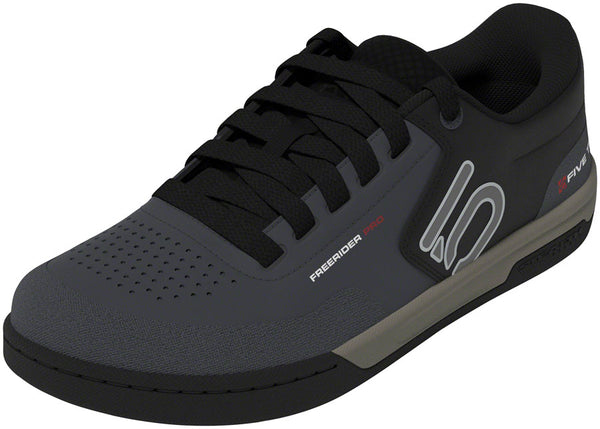 Five Ten Freerider Pro Flat Shoes - Men's Gray Six/Silver Pebble/Core BLK 15