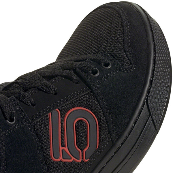 Five Ten Freerider Flat Shoes - Men's Core Black/Red/Gray Five 7.5