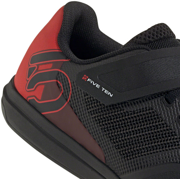 Five Ten Hellcat Pro Mountain Clipless Shoes - Men's Core BLK/Core BLK/Red 6.5