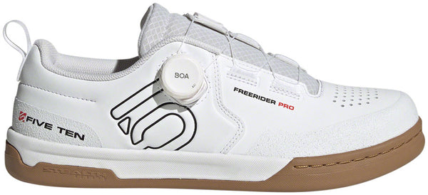 Five Ten Freerider Pro BOA Flat Shoes - Men's FTWR White/Core Black/Red 15