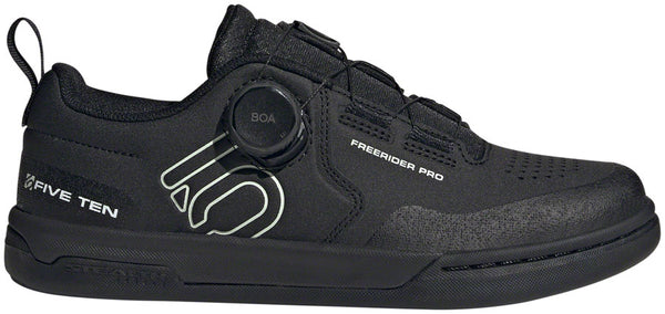 Five Ten Freerider Pro BOA Flat Shoes - Women's  Core BLK/Linen Green/FTWR White 5