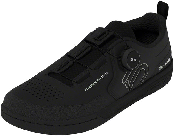 Five Ten Freerider Pro BOA Flat Shoes - Women's  Core BLK/Linen Green/FTWR White 8