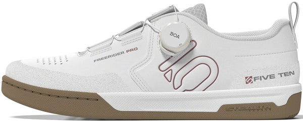 Five Ten Freerider Pro BOA Flat Shoes - Women's  FTWR White/Warm Clay/Gray Three 10.5