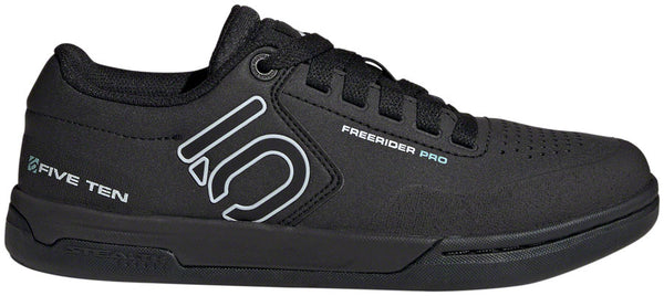 Five Ten Freerider Pro Flat Shoes - Women's Core BLK/Crystal White/Acid Mint 11