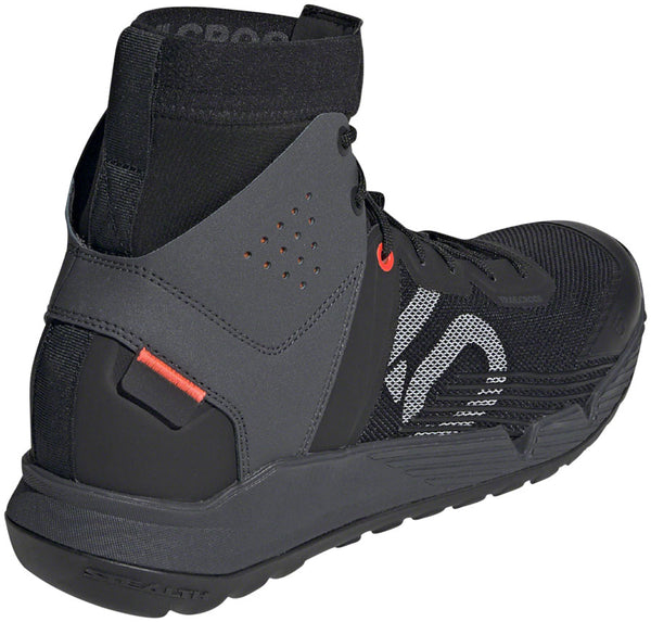 Five Ten Trailcross Mid Pro Flat Shoes - Men's Core BLK / Gray Two / Solar Red 7.5