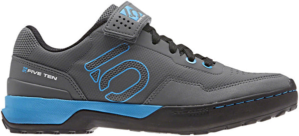 Five Ten Kestrel Lace Mountain Clipless Shoes - Womens Gray Five / Shock Cyan / Core BLK 5.5