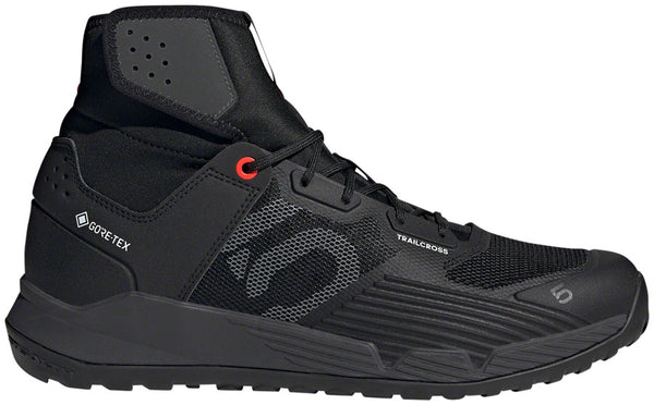Five Ten Trailcross GTX Flat Shoes - Men's Core BLK / DGH Solid Gray / FTWR White 8