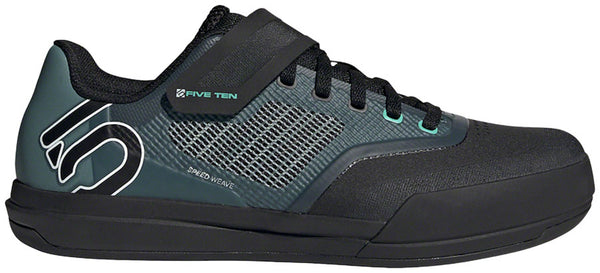 Five Ten Hellcat Pro Mountain Clipless Shoes  -  Women's Core BLK/Crystal White/DGH Solid Gray 6