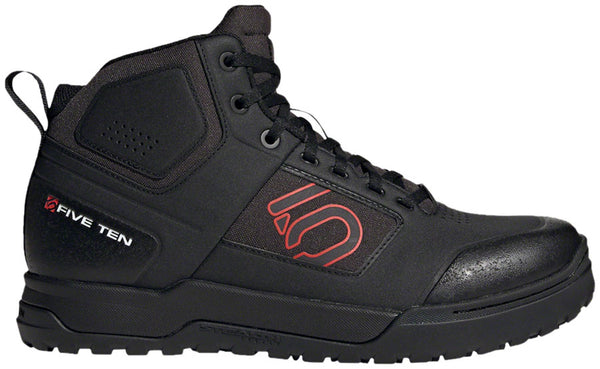 Five Ten Impact Pro Mid Flat Shoes  -  Men's Core Black/Red/Core Black 8.5