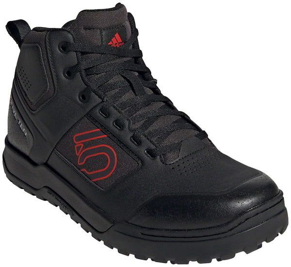 Five Ten Impact Pro Mid Flat Shoes  -  Men's Core Black/Red/Core Black 8.5