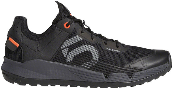 Five Ten Trailcross LT Flat Shoes - Mens Core BLK / Gray Two / Solar Red 10.5