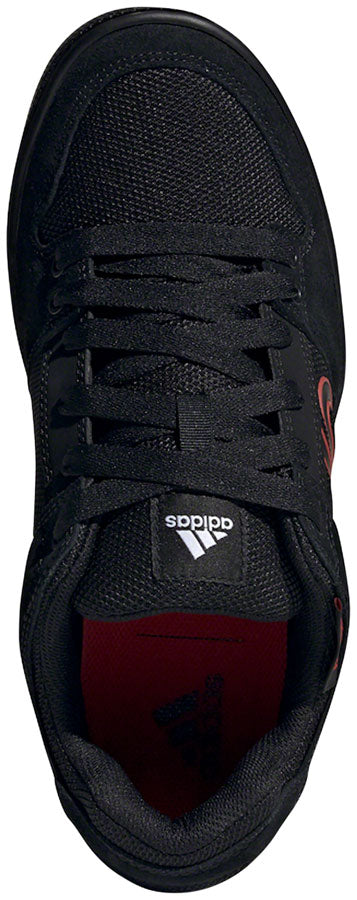 Five Ten Freerider Flat Shoes - Men's Core Black / Core Black  / Red 12