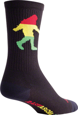 SockGuy Crew Rasta Squatch Socks - 6